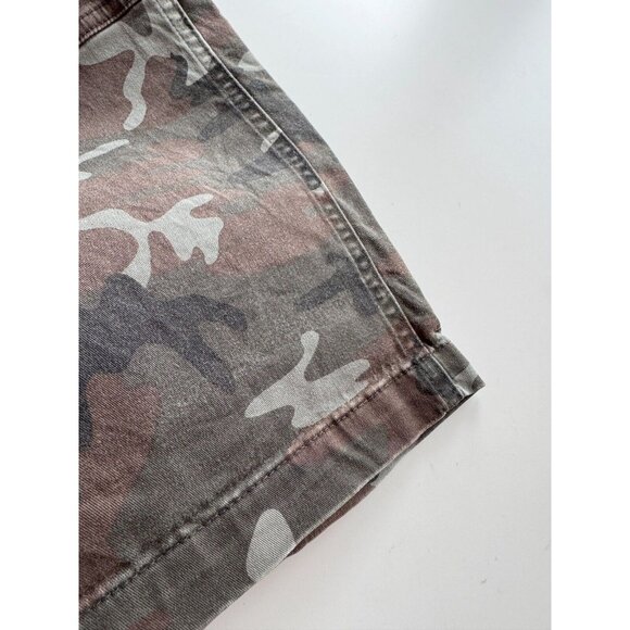 VELVET BY GRAHAM & SPENCER Ottie Camo Cotton Stretch Twill Utility Pants, Size 2 - Picture 13 of 16